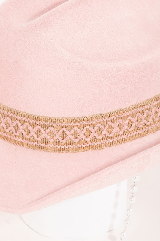 Ornate Band Cowboy Hat