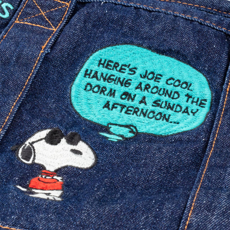 Cute Snoopy Denim Canvas Handbag