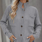 Button Up Long Sleeve Cardigan