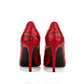 Plaid Pointy Thin High-Heel Shoes