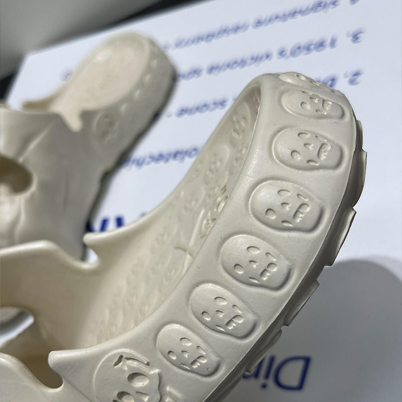 Halloween Skull Slippers