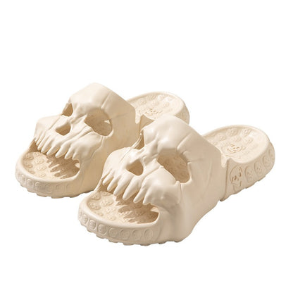 Halloween Skull Slippers