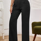 High Waist Wide Leg Pants with Pockets