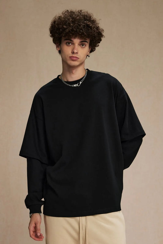 Round Neck Long Sleeve T-Shirt