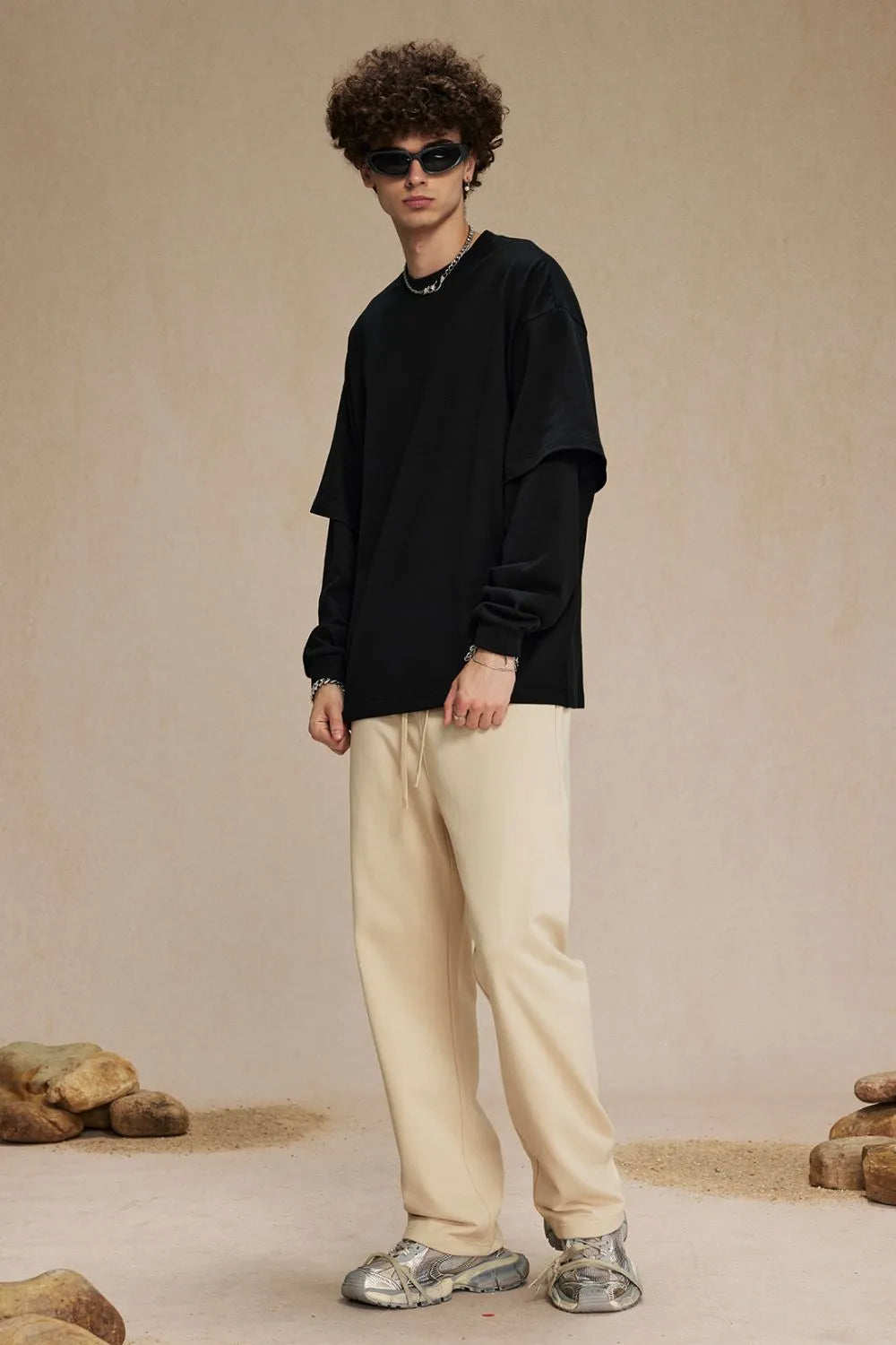 Round Neck Long Sleeve T-Shirt