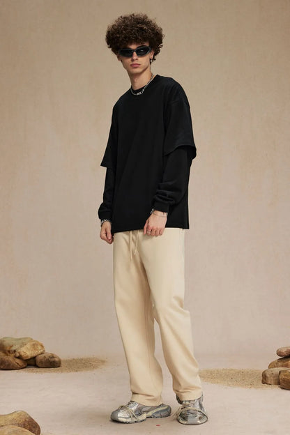 Round Neck Long Sleeve T-Shirt