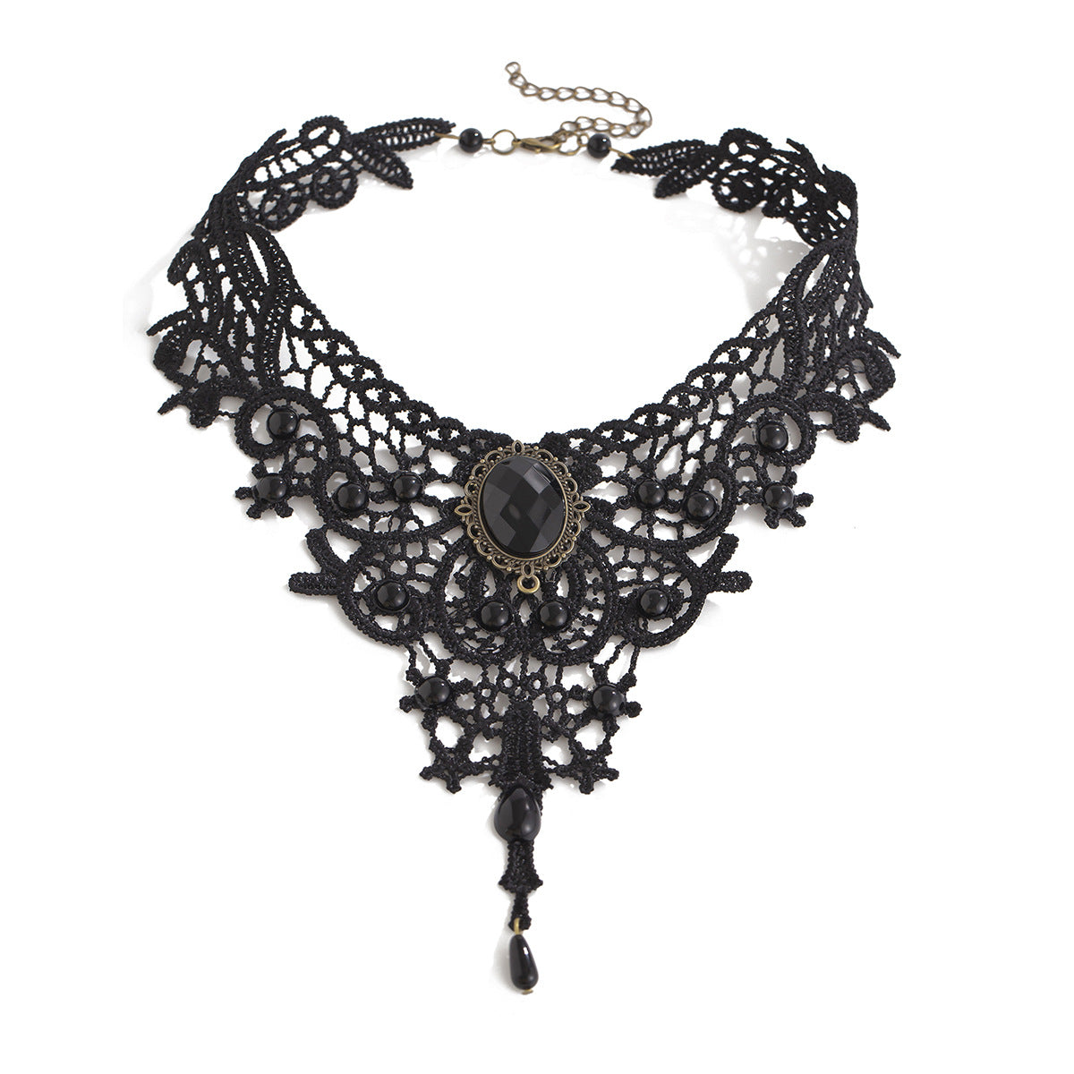 Gothic Lace Necklace