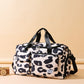 Oxford Cloth Animal Print Travel Bag