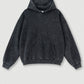 Drop Shoulder Long Sleeve Hoodie with Kangaroo Pocket