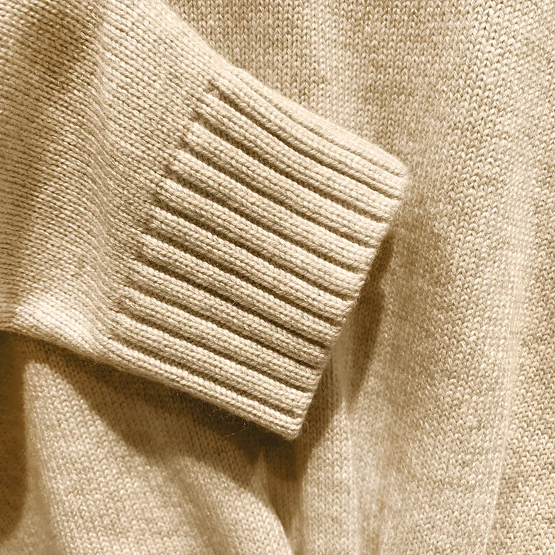 Fake Two-Piece Round Neck Twisted Knit Dress