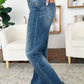 Judy Blue Mid Rise Release Hem Jeans