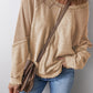 Round Neck Long Sleeve Sweatshirt