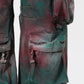Spray-Painted Wide Leg Cargo Jeans