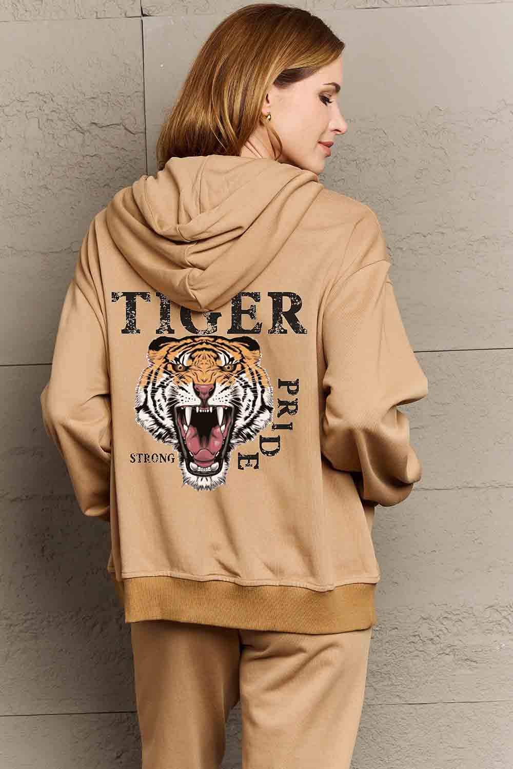 TIGER STRONG PRIDE Graphic Hoodie