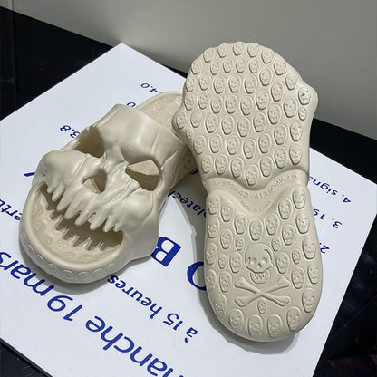 Halloween Skull Slippers