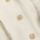 Pleated Long Sleeve Lapel Collar Midi Dress