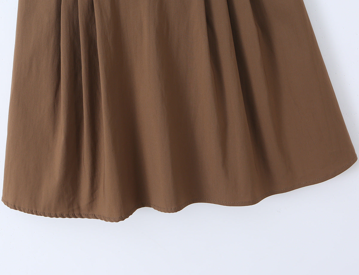Lace Pleated Cami Mini Dress