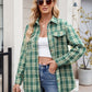 Plaid Button Up Long Sleeve Shirt