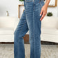 Judy Blue Mid Rise Release Hem Jeans