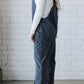 Square Neck Wide Strap Overalls