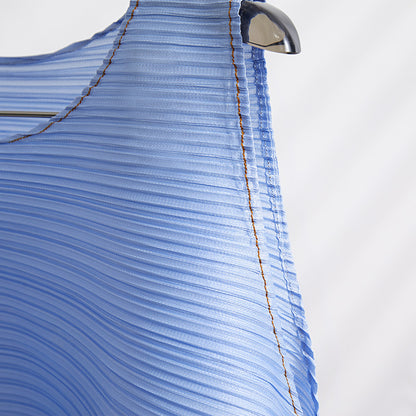 Miyake Pleated Sleeveless Top