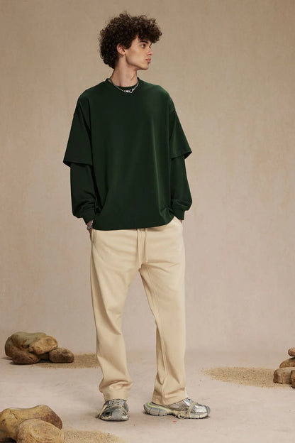 Round Neck Long Sleeve T-Shirt