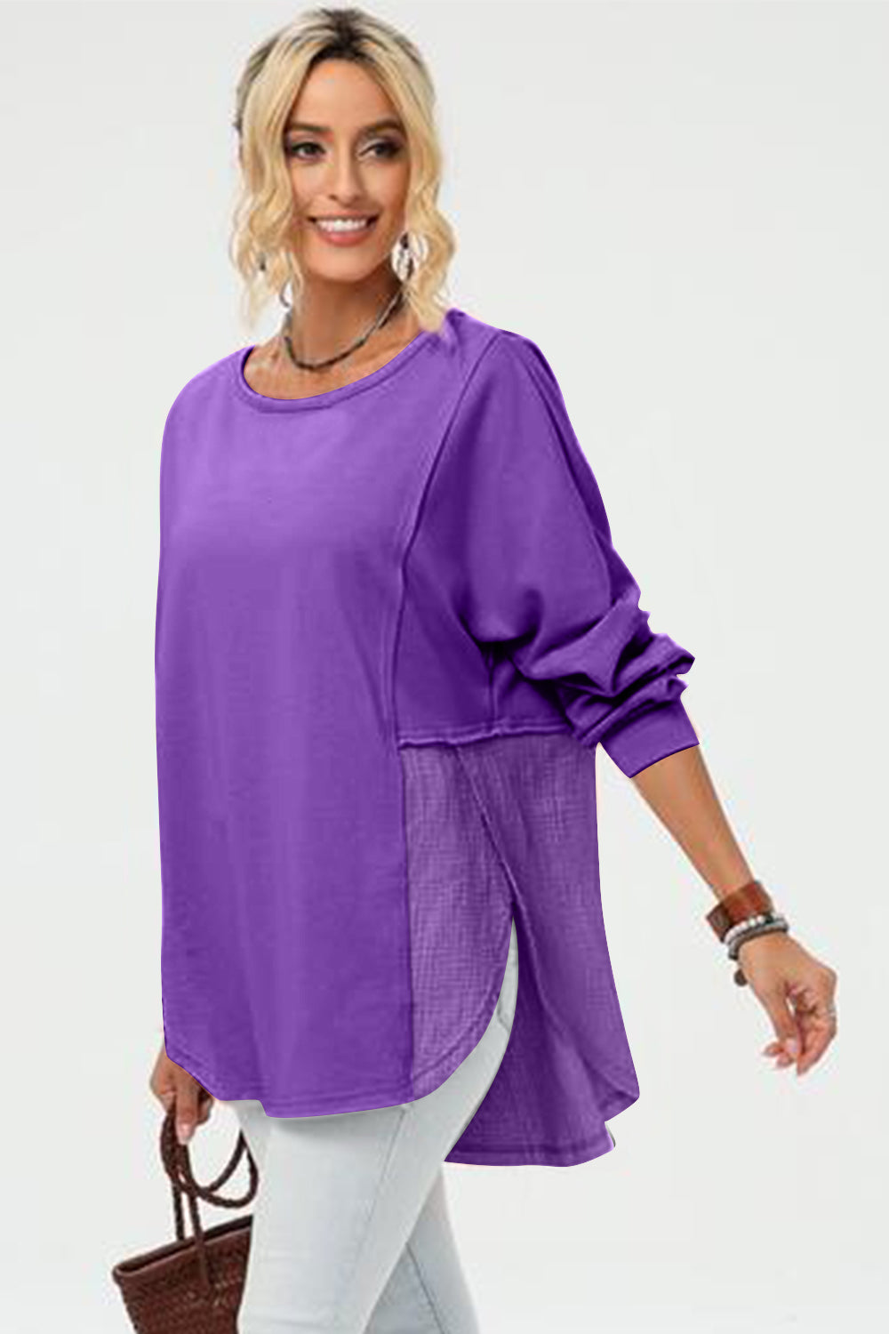 Long Sleeve High-Low T-Shirt