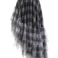 Plaid Irregular Asymmetrical Hem Skirt