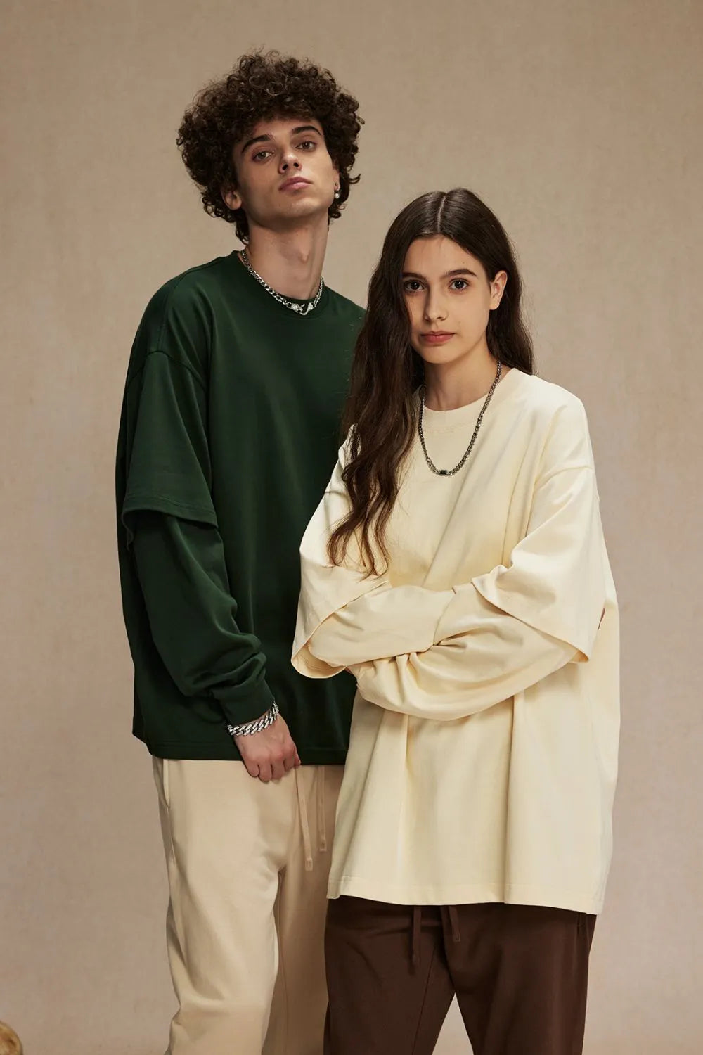 Round Neck Long Sleeve T-Shirt