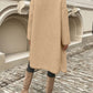 Button Up Long Sleeve Coat