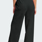 Drawstring Wide Leg Active Pants