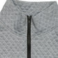 Texture Half Zip Long Sleeve Sweatshirt