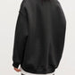 Oversize Round Neck Dropped Shoulder Sweatshirt