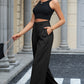 High Waist Wide Leg Pants