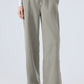 Drawstring Wide Leg Pants