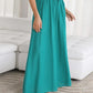 Drawstring Waist Wide Leg Pants