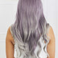 Elegant Wave Full Machine Synthetic Wigs in Purple 26''