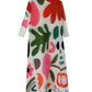 Miyake Pleated Floral Print Midi Dress