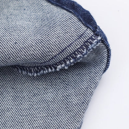 Strapless Midi Denim Dress