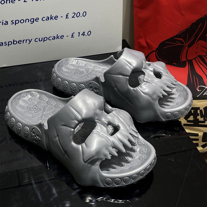Halloween Skull Slippers