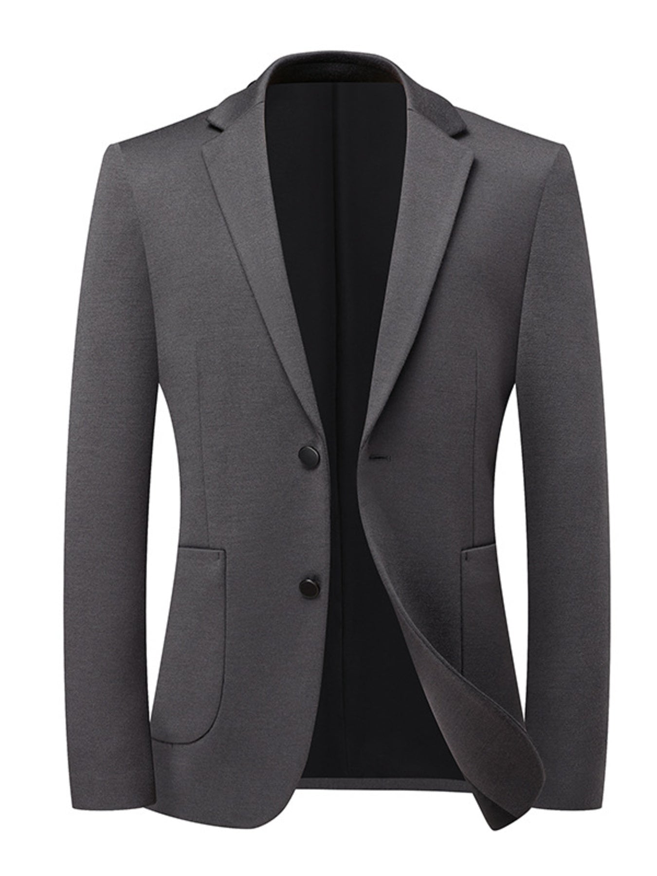 Classic Fit Two-Button Blazer