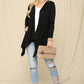 Open Front Knit Cardigan