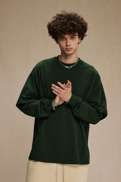Round Neck Long Sleeve T-Shirt