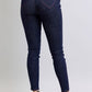 Judy Blue Heart Shaped Back Pockets Skinny Jeans