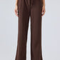 Drawstring Wide Leg Pants