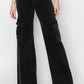 Risen High Rise Wide Leg Cargo Jeans