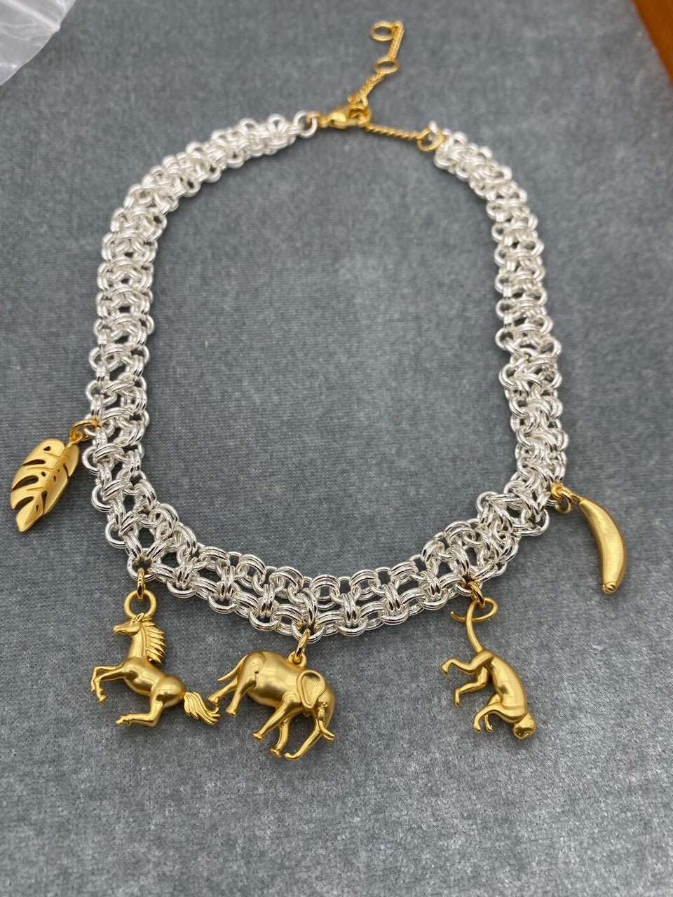 Animal Charm Pendant Necklace