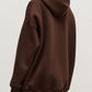 Pocketed Dropped Shoulder Long Sleeve Hoodie