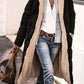 Plus Size Zip Up Sherpa Hooded Coat