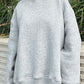 Oversize Round Neck Dropped Shoulder Sweatshirt